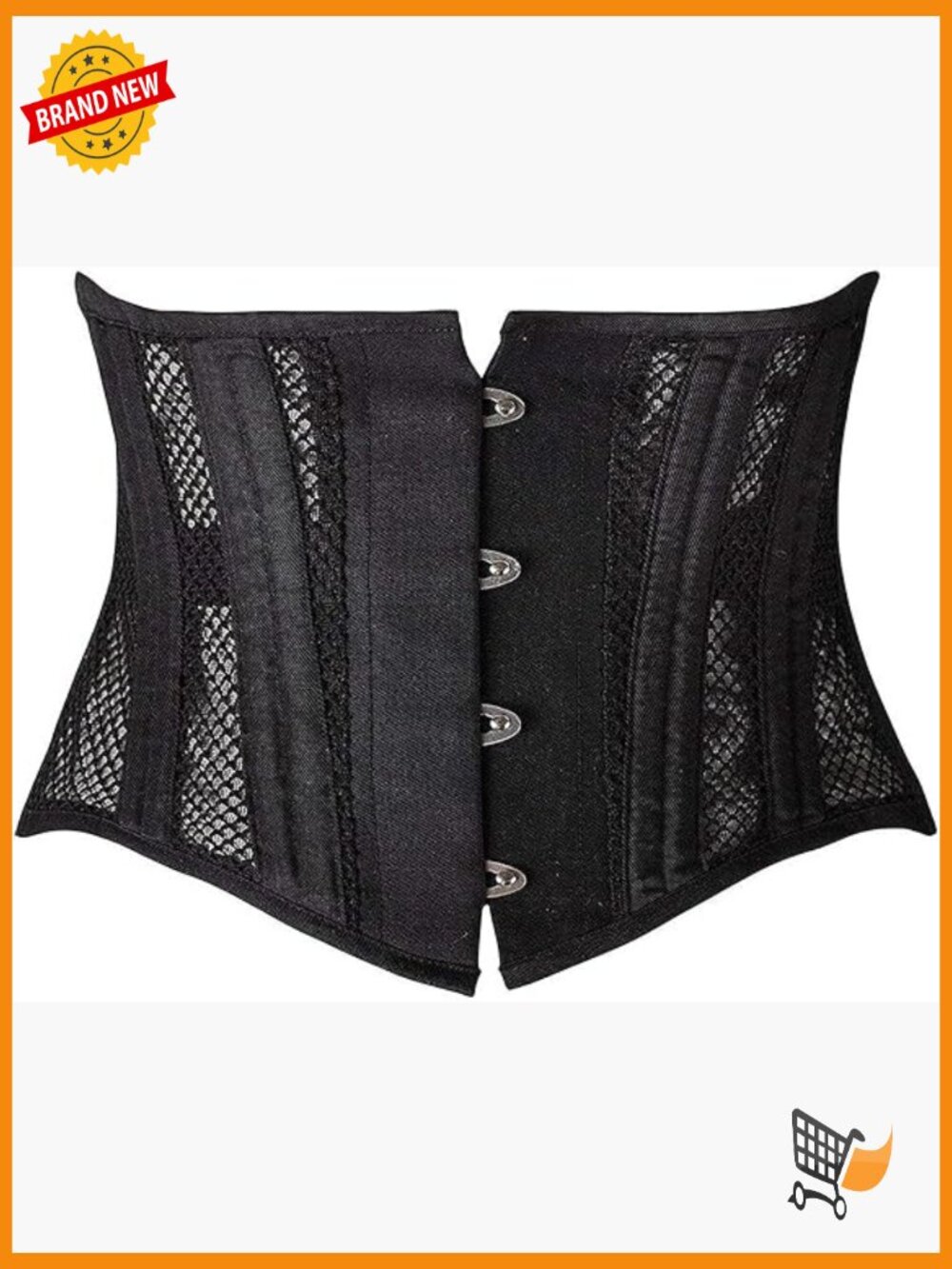 26 Steel Boned Waist Trainer Corset Heavy Duty Short Torso Hourglass Shapewear